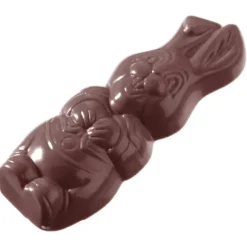 Moule Chocolat Lapin 6,7 cm (x16) Chocolate World