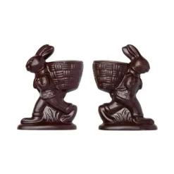 Moule Chocolat Lapin de Pâques avec Panier à Garnir