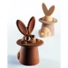 Moule Chocolat Lapin Magique 12 x 10 cm x H 17 cm (x2) Pavoni