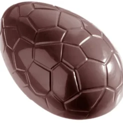 Moule Chocolat Oeuf Craquelé 11,7 cm (x3) Chocolate World