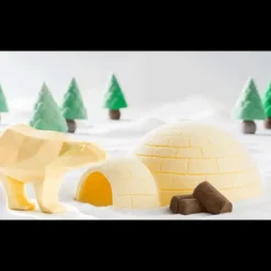 Moule Chocolat Ours Origami 18 cm Barry