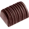 Moule Chocolat Rectangle Strié (x32) Chocolate World