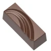 Moule Chocolat Rectangle avec Trait (x24) Chocolat Form