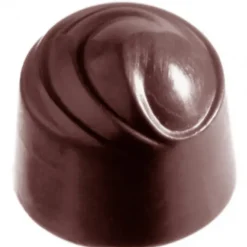 Moule Chocolat Rond Spirale (x40) Chocolate World