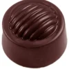 Moule Chocolat Rond Strié (x32) Chocolate World