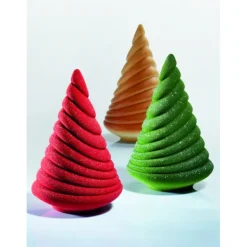 Moule Chocolat Sapin de Noël Soft Ø 12,5 x H 19,5 cm (x2) Pavoni
