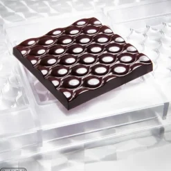 Moule Chocolat Tablette Bubbles (x3) Chocolate World