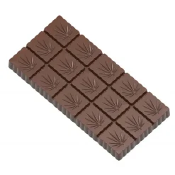 Moule Chocolat Tablette Chanvre (x4) Chocolate World