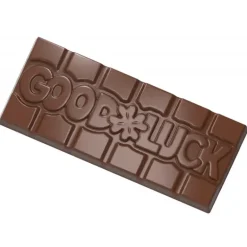Moule Chocolat Tablette Good Luck (x4) Chocolate World