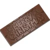 Moule Chocolat Tablette Merry Christmas (x4) Chocolate World