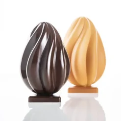 Moule Chocolat Œuf Helical Ø 14 x H 21,8 cm (x2) Pavoni