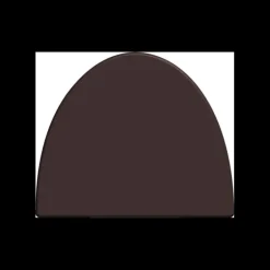 Moule Embout de Bûche 9018 Arrondi 9 x 7,5 cm (x6)