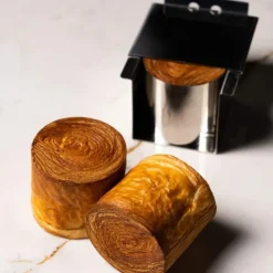 Moule Inox Croissant Géométrique Cylindre 6,5 x H 6 cm Pavoni