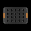 Moule Mini-Cannelés Anti-Adhésif 20 Empreintes 38,7 x 26,9 cm Le Creuset