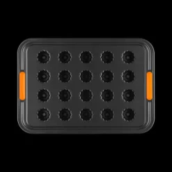 Moule Mini-Cannelés Anti-Adhésif 20 Empreintes 38,7 x 26,9 cm Le Creuset