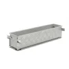 Moule Pâté en Croûte Inox Perforé Pliable 35 x 7 cm x H 7,5 cm De Buyer