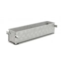 Moule Pâté en Croûte Inox Perforé Pliable 35 x 7 cm x H 7,5 cm De Buyer