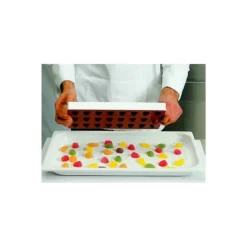 Moule Pâte de Fruit Fraise 24 empreintes 10ml SilikoMart Professional