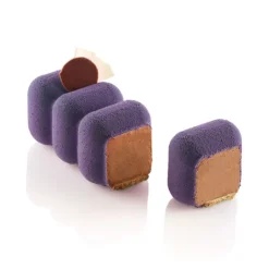 Moule Silicone 4 Bûches Galaxy 37cm Silikomart Professional