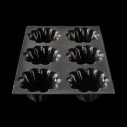 Moule Silicone 6 Briochettes Ø 8 cm Flexipan Demarle