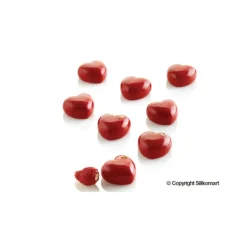 Moule Silicone 35 Coeur Bombé 5ml SilikoMart Professional