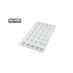 Moule Silicone 35 Demi-Sphère 5ml SilikoMart Professional