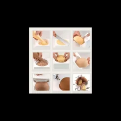 Moule Silicone 8 Demi-Sphères 13,5 x H 6,75 cm Silikomart Professional