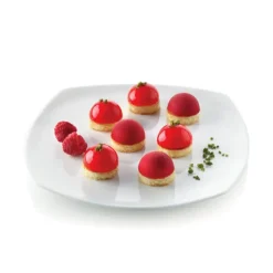 Moule Silicone 15 Demi-sphères 4 cm x H 2 cm Silikomart