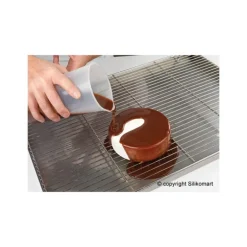 Moule silicone 6 empreintes rondes Ø180 mm Silikomart