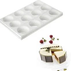 Moule silicone 12 empreintes rondes Ø115 mm Silikomart