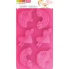 Moule Silicone 6 Gâteaux Licorne Ø17,5 x30 cm Scrapcooking
