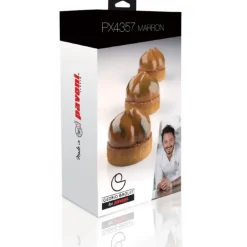 Moule Silicone 20 Marrons 65 ml Cédric Grolet Pavoni