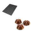 Moule Silicone 77 Mini Charlottes Ø3,5 x H1,5 cm 8,5ml SilikoMart Professional