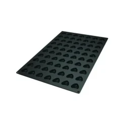 Moule Silicone 70 Mini Coeurs 3,6 x 3,9 x H1,6 cm 11ml SilikoMart Professional