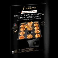 Moule Silicone 15 Mini Tartelettes Ø 4,2 cm Flexipan Demarle