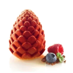 Moule Silicone 5 Pommes de Pin et Ananas 100ml Silikomart Professional