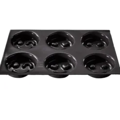 Moule Silicone 6 Smileys Ø 8 cm Flexipan Demarle