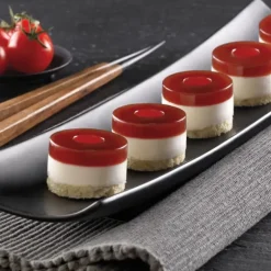 Moule Silicone 15 Sushis Rolls 4 x 2,5 cm 29ml SilikoMart Professional