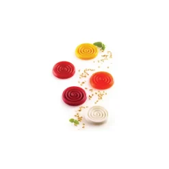 Moule Silicone 15 Tourbillons 9ml Petit Modèle Silikomart Professional