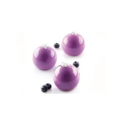 Moule Silicone 8 Truffes Ø 5,2 cm Silikomart Professional
