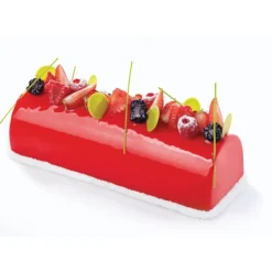 Moule Silicone Bûche 25 x 8,5 cm x H 7 cm Pavoni
