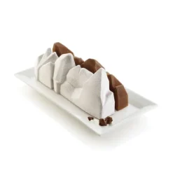 Moule Silicone Bûche Artic 25 x 9,2 x H 8,7 cm Silikomart