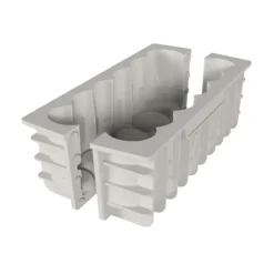 Moule Silicone Bûche Bougies 21,9 x 8,9 x H 7,6 cm Silikomart