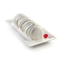 Moule Silicone Bûche Lana 24,5 x 9,5 x H 7,7 cm Silikomart