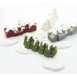 Moule Silicone Bûche Sapin 25 x 9,7 cm x H 9,5 cm Pavoni