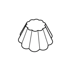 Moule Silicone Briochette Ø 7,9 cm x H 3,7 cm (x24) Pavoflex