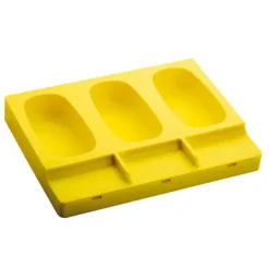 Moule Silicone Capri 4,9 x H 9,3 cm (x3) + 50 bâtonnets Pavogel