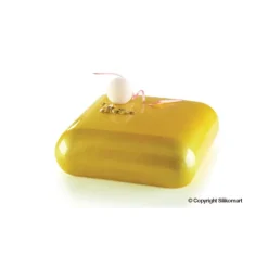 Moule Silicone Carré Bombé 1000ml Silikomart Professional