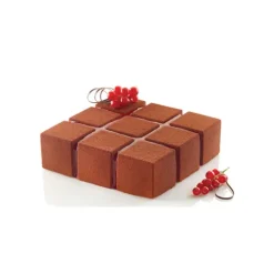 Moule Silicone Carré Cubik 17,2 cm Silikomart Professional