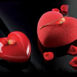 Moule Silicone Coeur Bombé 142 mm Silikomart